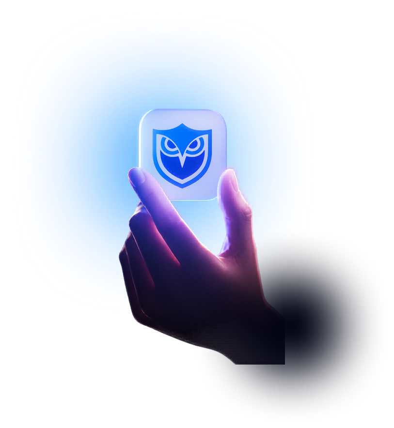Shield in hand