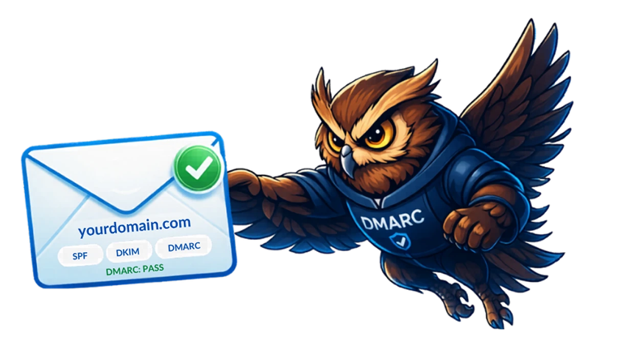 DMARC authenticated email with SPF, DKIM and DMARC pass