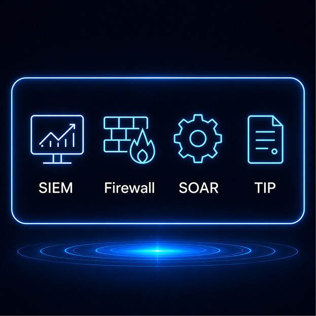 SIEM, Firewall, SOAR, TIP