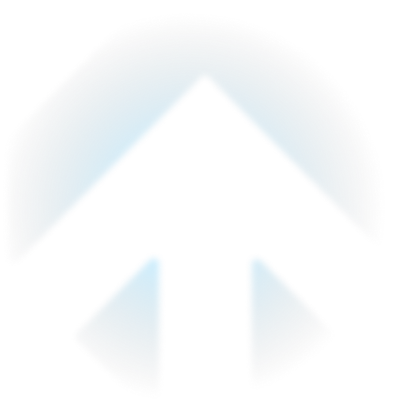 Decorative upward arrow